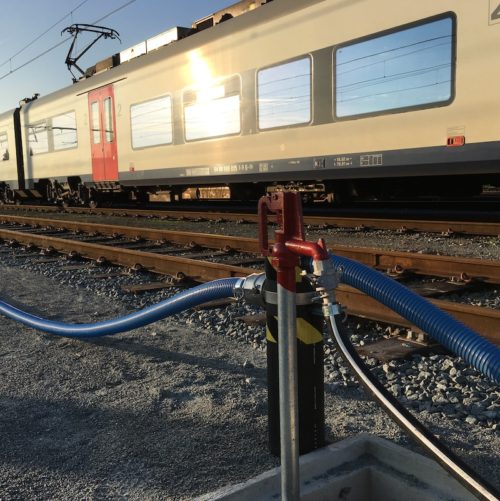 Anyflow en 1 pouce a la gare de Gand en Belgique