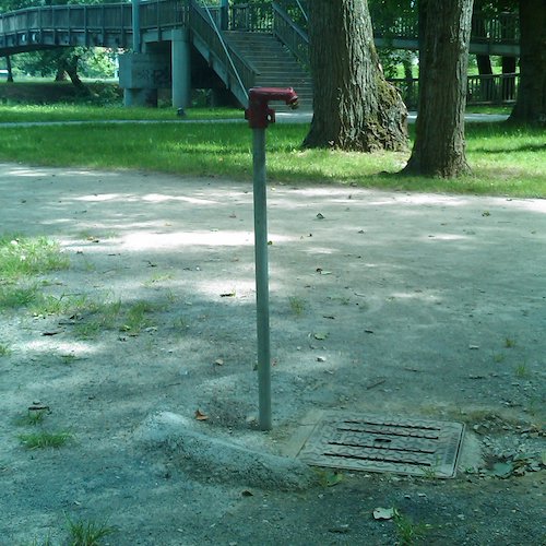 Fermeture automatique dans un parc a Brive