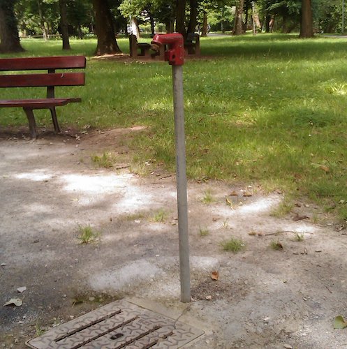 fermerture automatique dans un parc